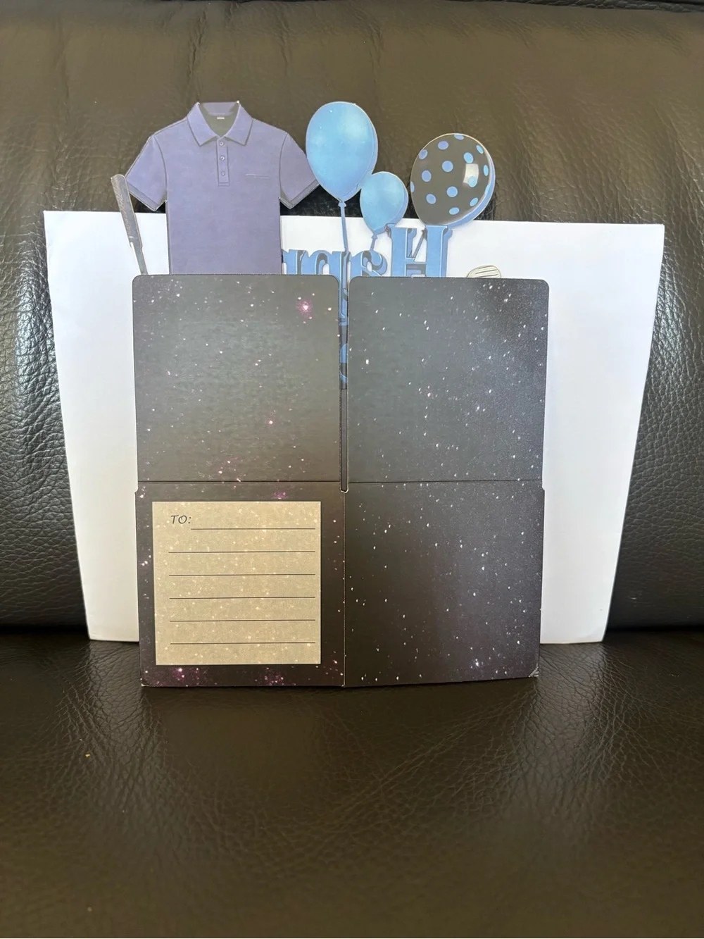 Father's Day Golf Pop-Up Card
